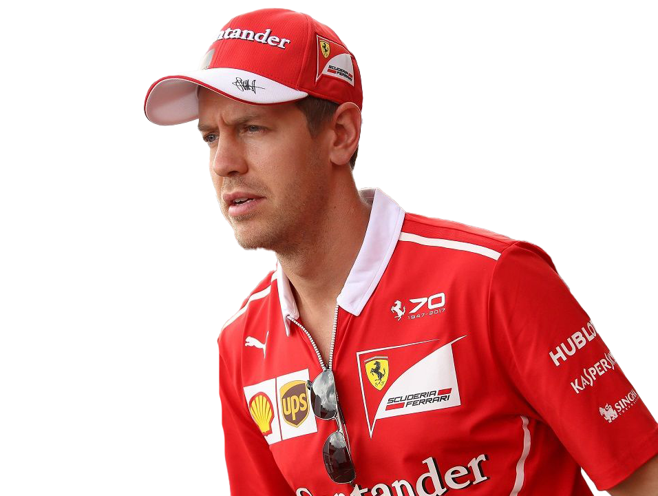 Sebastian Vettel German Racing Driver PNG Photo