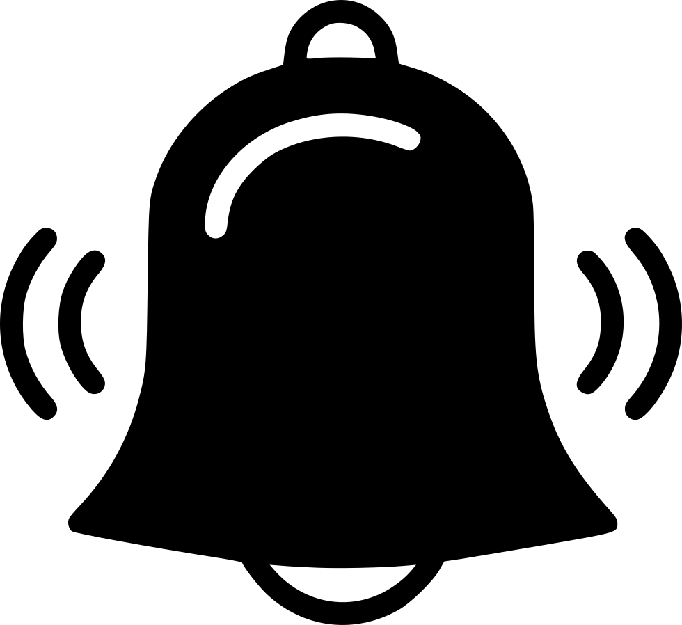 Icono de Bell Silhouette YouTube Bell Imagen Transparente