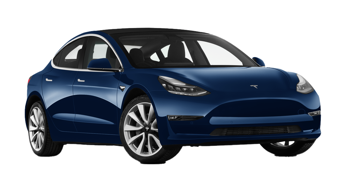 Tesla Cabrio-PNG-transparentes Bild
