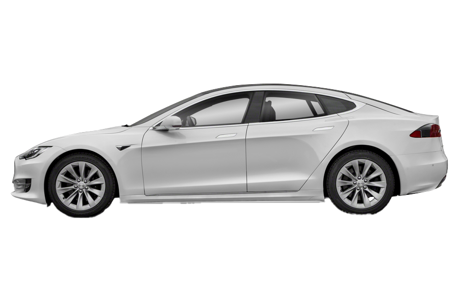 Tesla نموذج S خلفية شفافة PNG