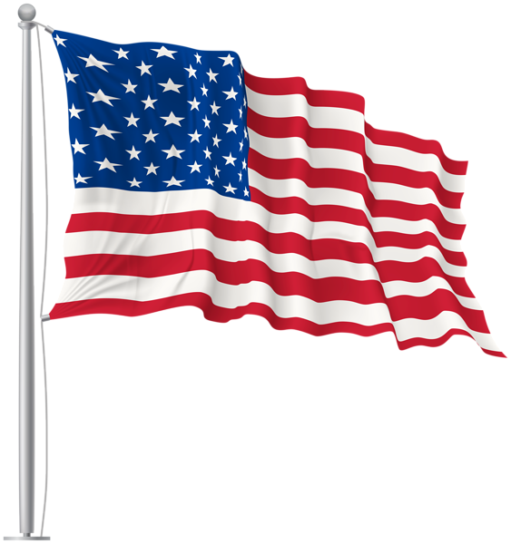 Fondo de imagen PNG de la bandera de Estados Unidos