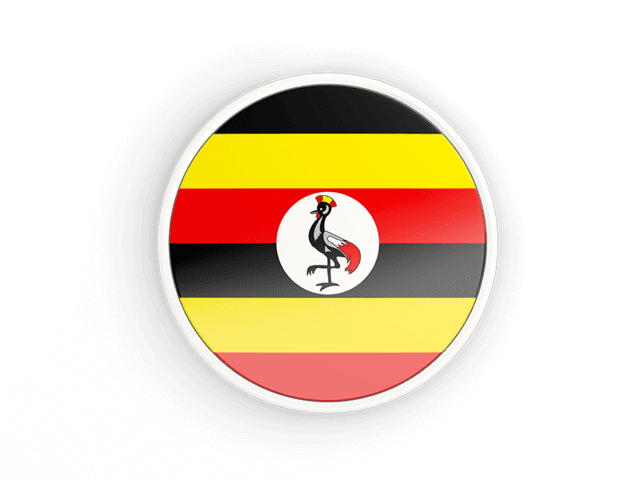 Uganda bayrağı PNG indir Görüntü
