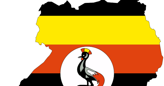 علم أوغندا PNG صورة عالية الجودة
