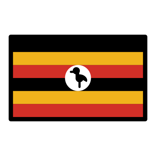 Uganda bayrağı PNG şeffaf Görüntü