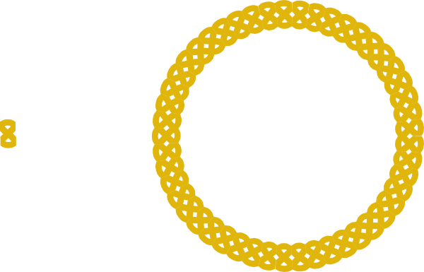 Vector imagem transparente círculo dourado