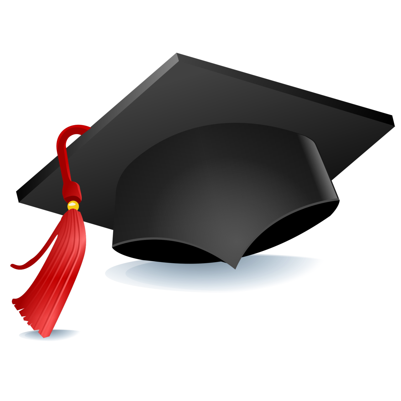 Vector Grad Cap PNG Image Background