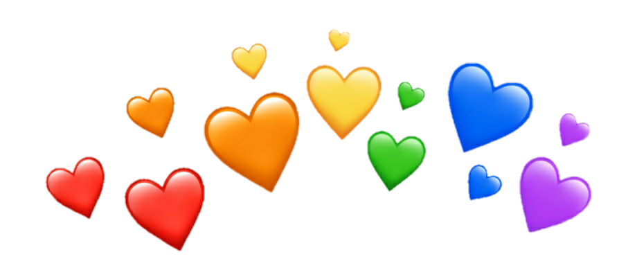 Vector Heart Crown PNG Image