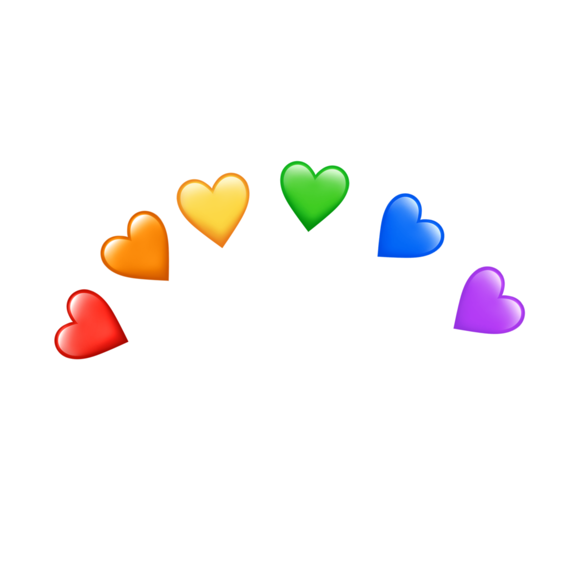 Vector Heart Crown PNG Transparent Image