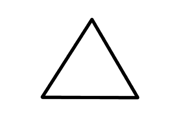 Gambar Triangle Vektor Transparan