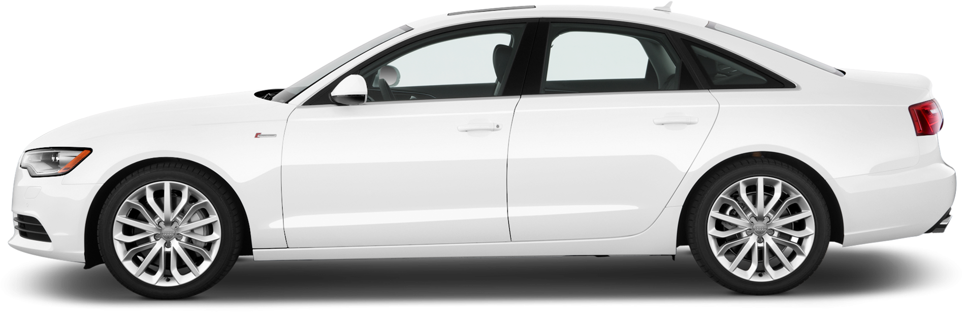 Branco Audi A6 PNG imagem de alta qualidade