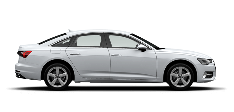 พื้นหลังภาพสีขาว Audi A6 PNG