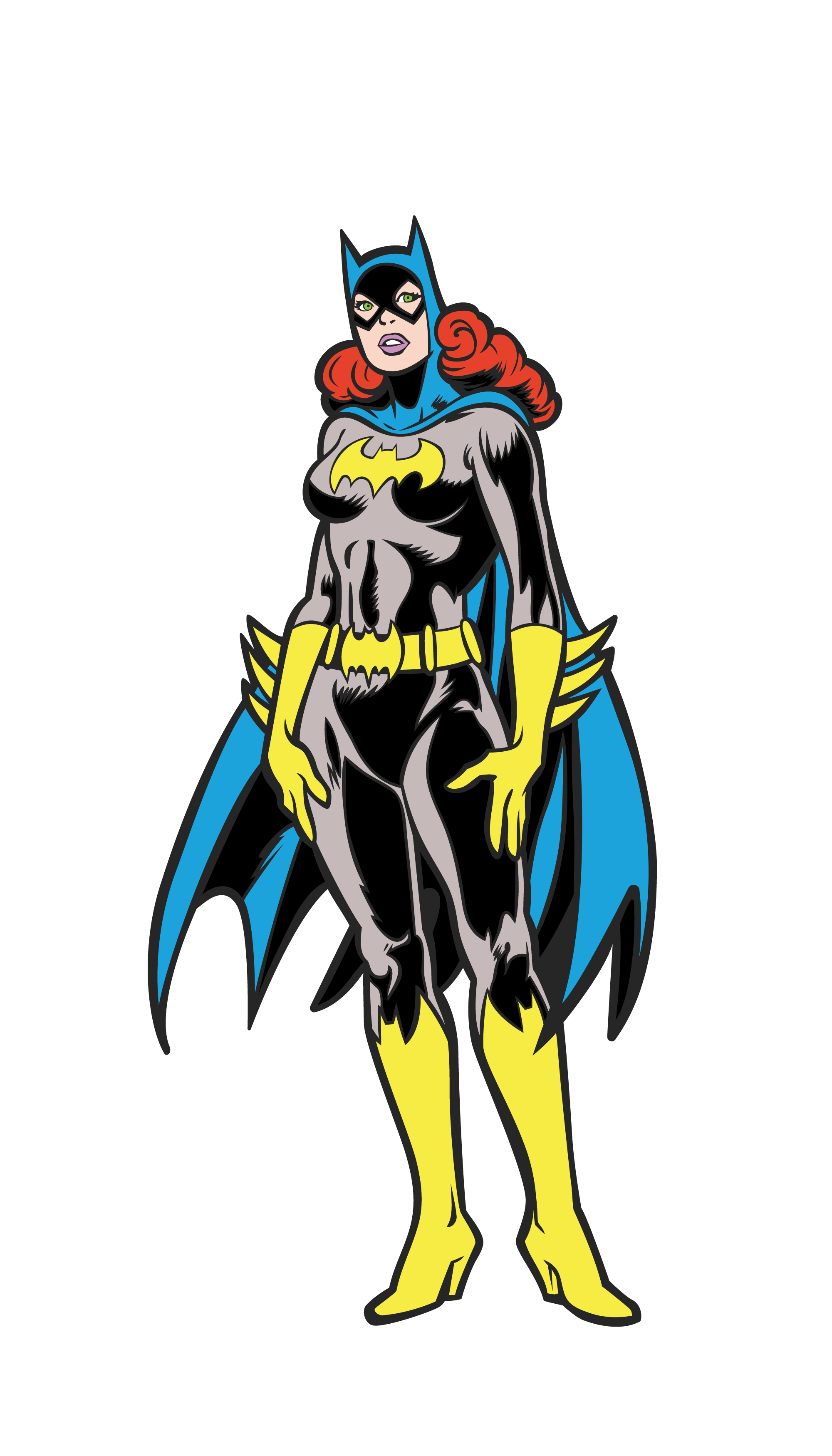 Batgirl การ์ตูนฟรี PNG Image