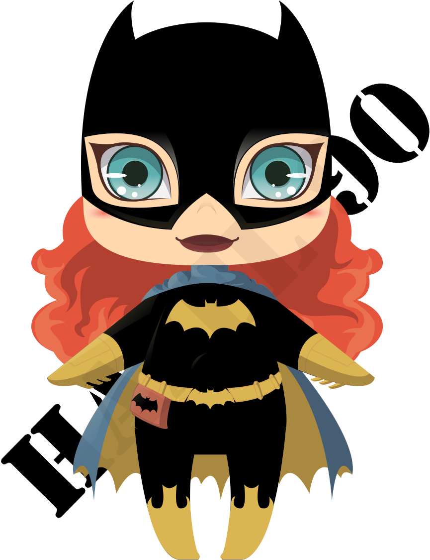 Batgirl โลโก้รูปภาพ PNG ฟรี