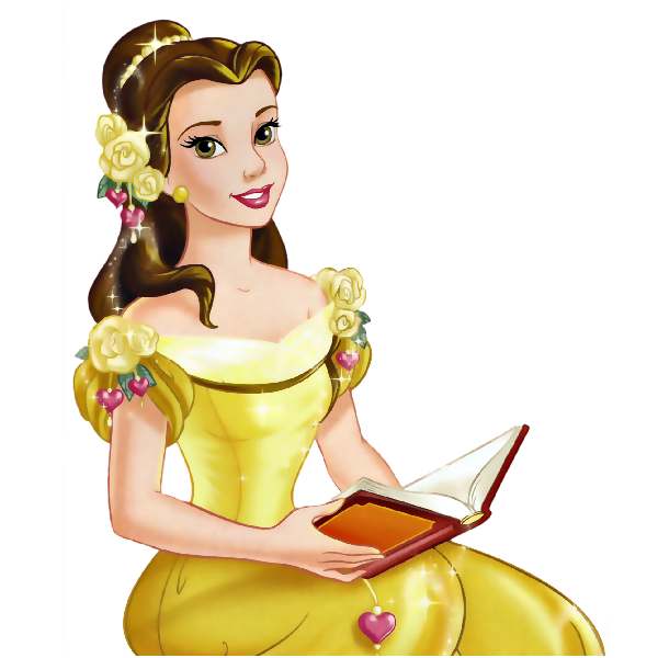 Красивая Belle PNG скачать бесплатно