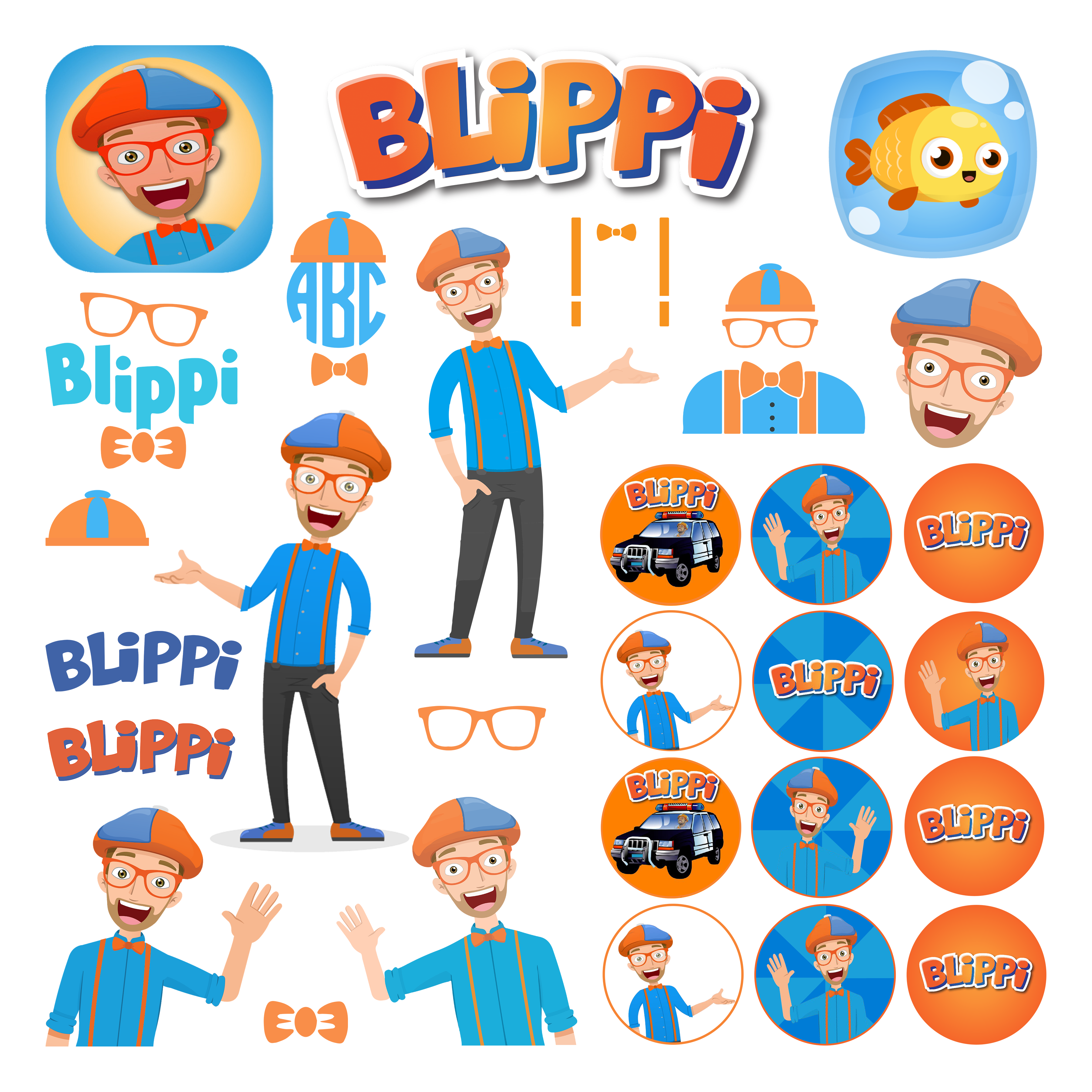 Blippi clip art