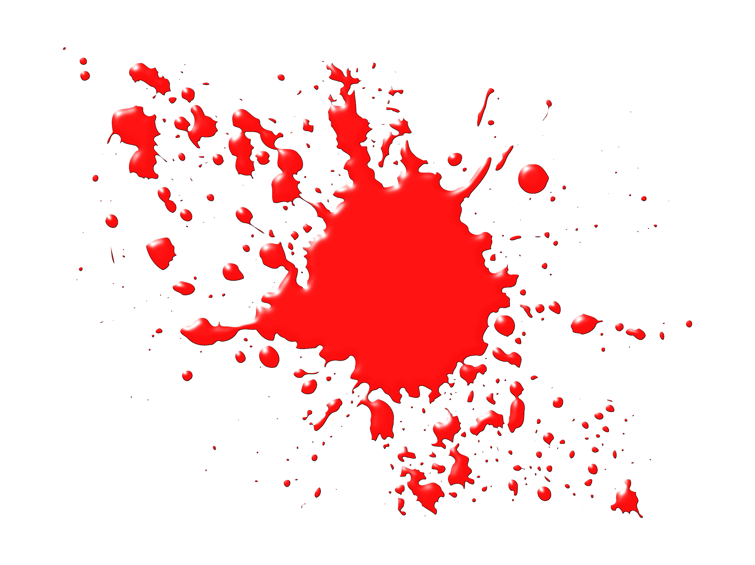 Blood Splatter Splash PNG ภาพคุณภาพสูง