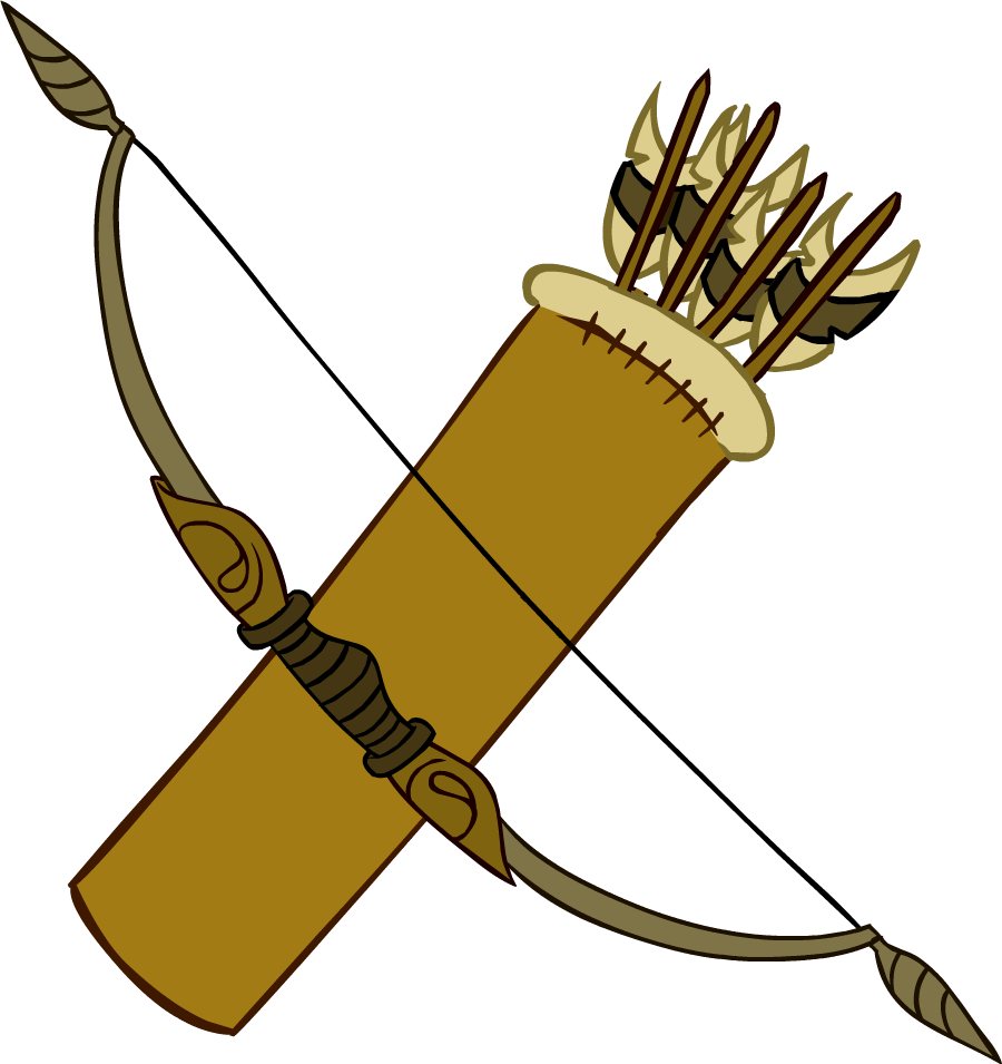 Bow And Arrow PNG Transparent Image