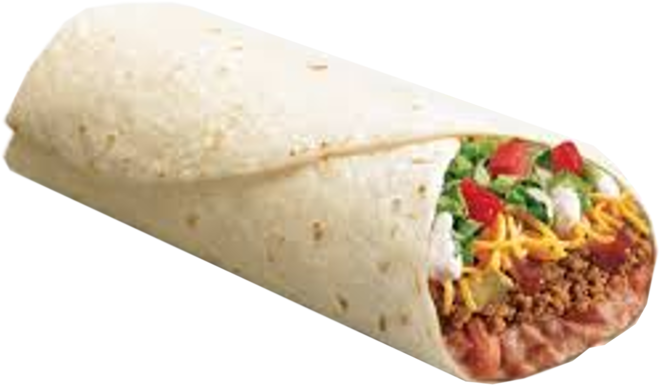 Burrito Taco PNG Image haute qualité