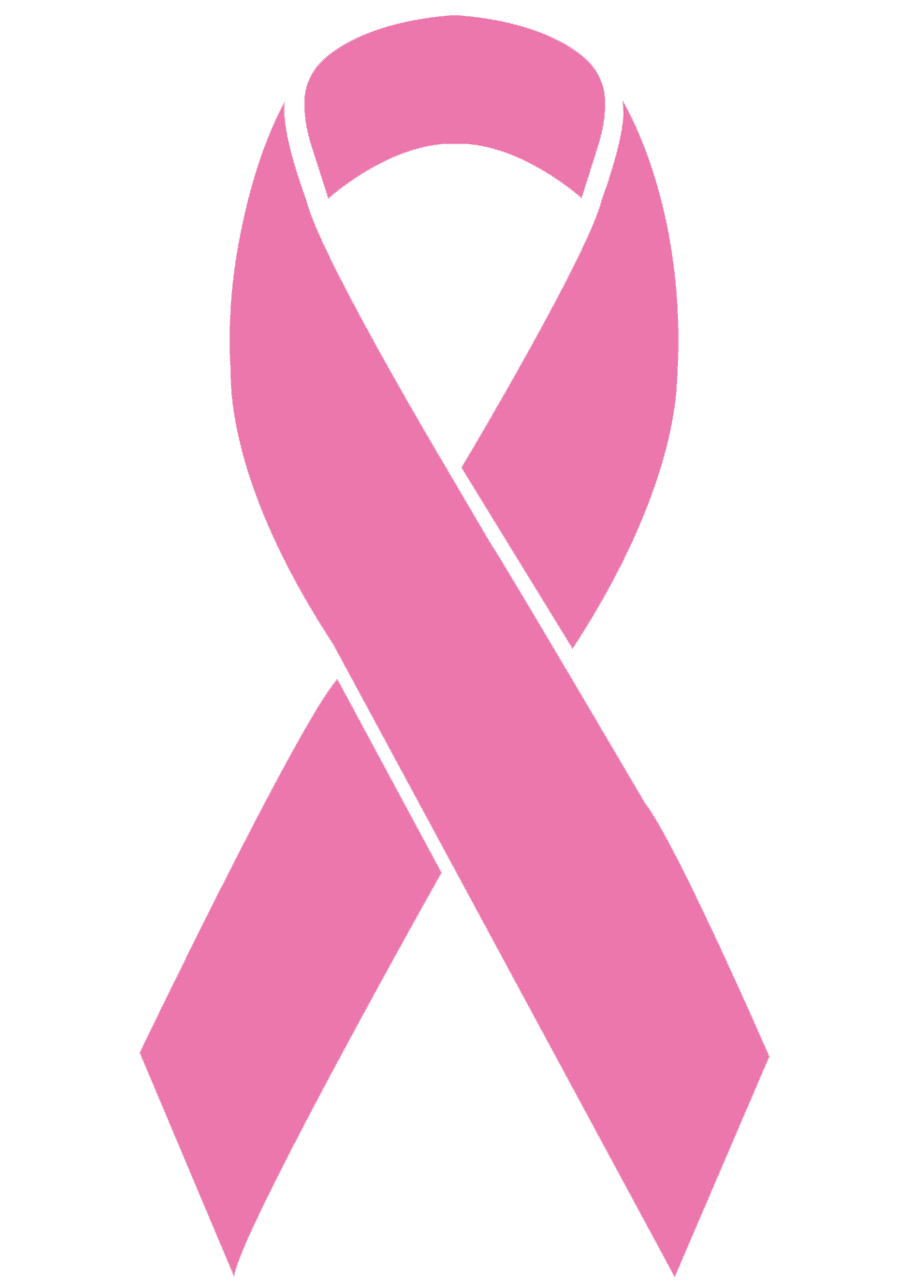 Image Transparente du ruban rose cancer