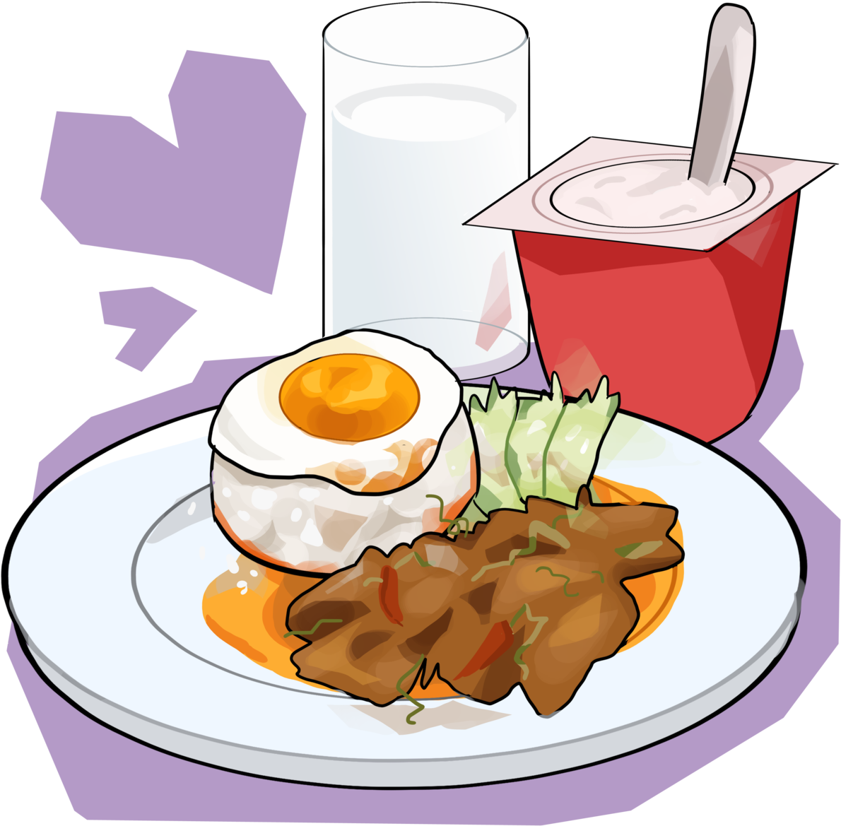 Egg Frühstück PNG-Bild