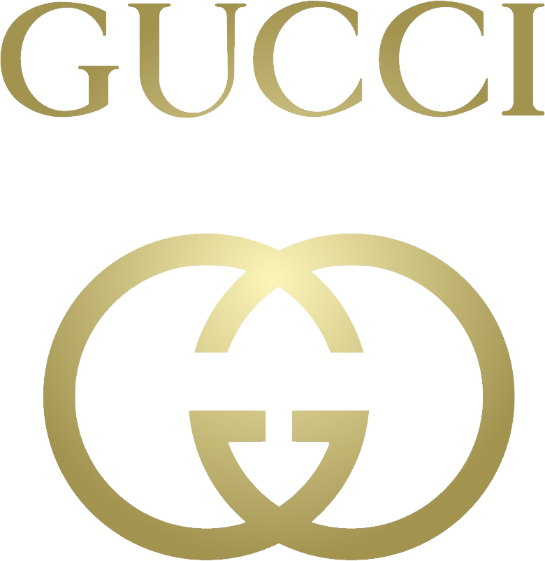 Gucci Gold logo PNG image haute qualité image
