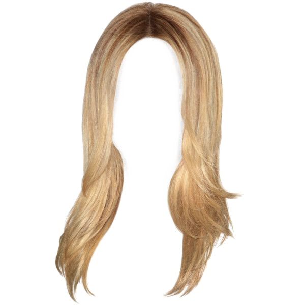 Длинные волосы блондинка PNG Скачать изображение
