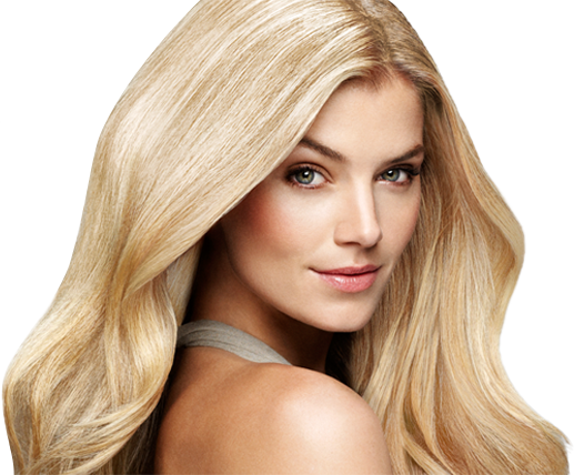 Длинные волосы блондинки PNG высококачественные изображения