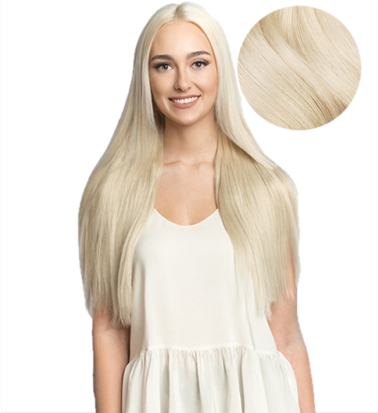 Длинные волосы блондинки PNG прозрачное изображение