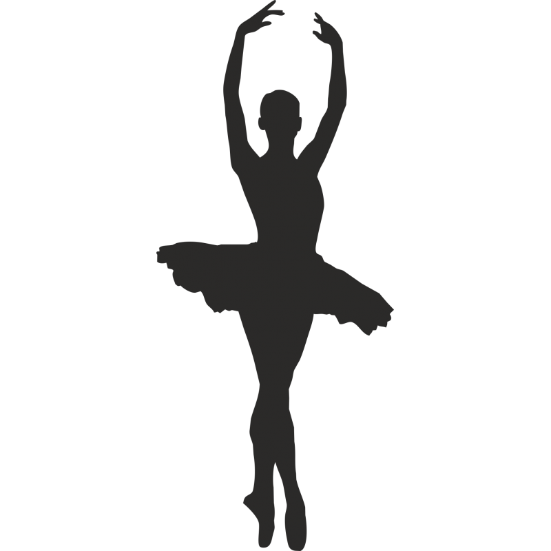 Bailarina de ballet moderna PNG de alta calidad de imagen