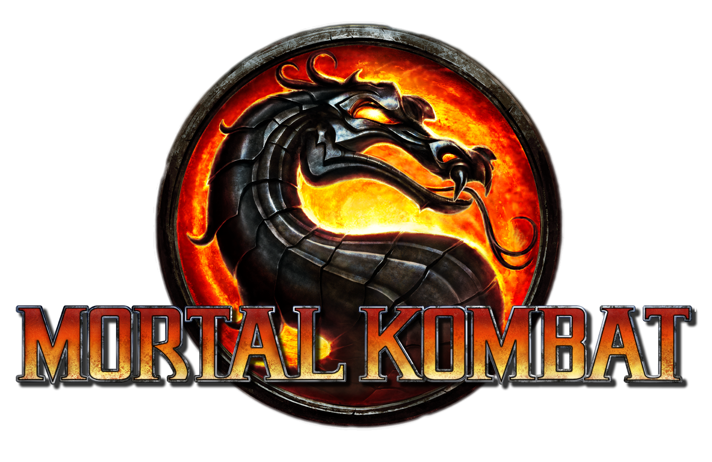Mortal Kombat logo PNG imagen de fondo