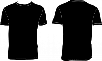 Plain Black T-Shirt PNG High-Quality Image | PNG Arts
