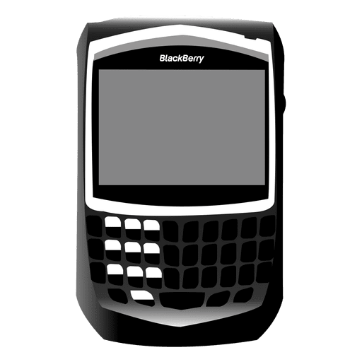 Immagine mobile di Blackberry di vettore Immagine