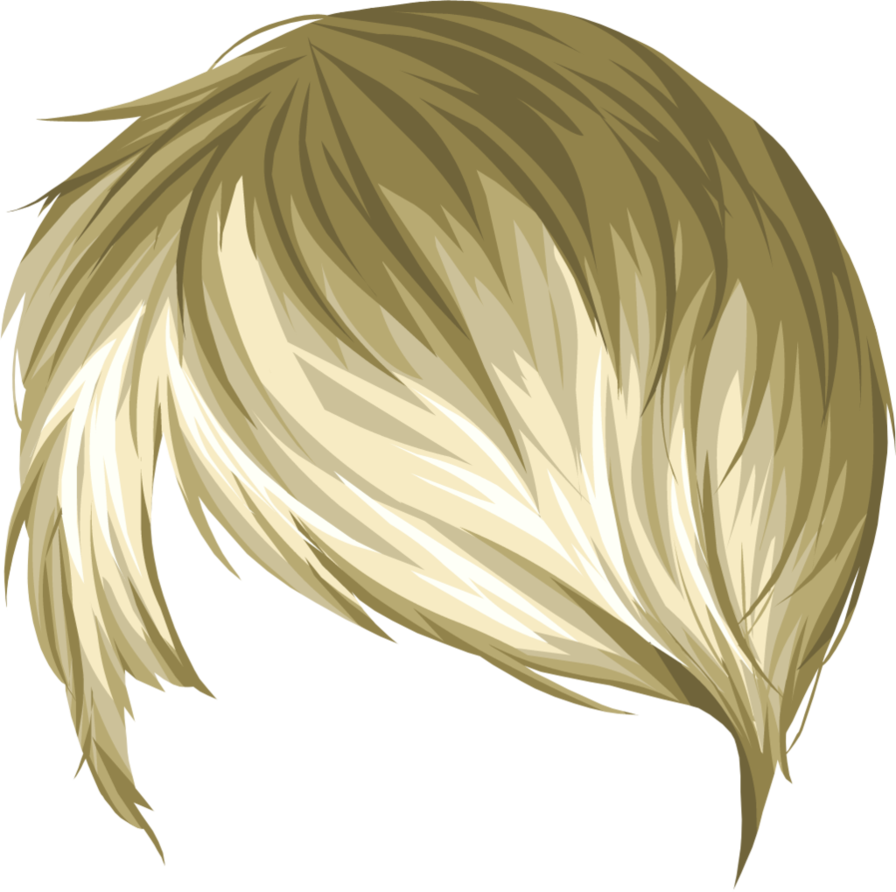 Векторные блондинки волосы PNG фото