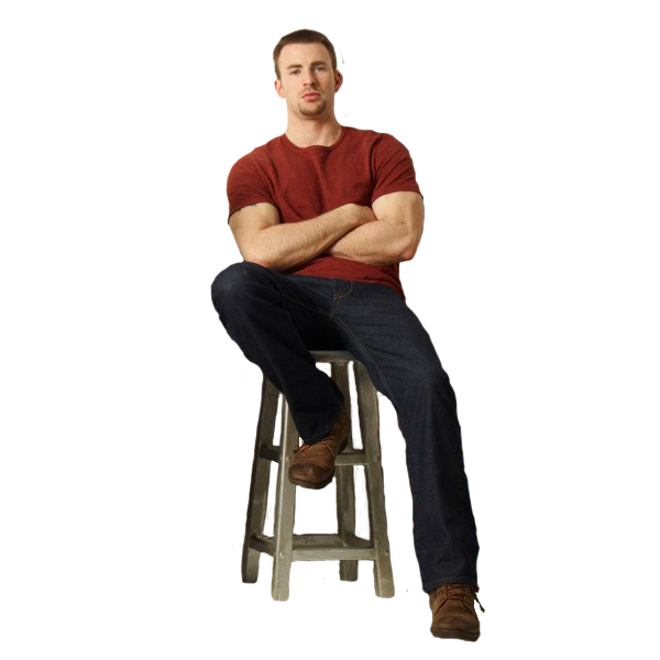 Attore Chris Evans PNG Foto