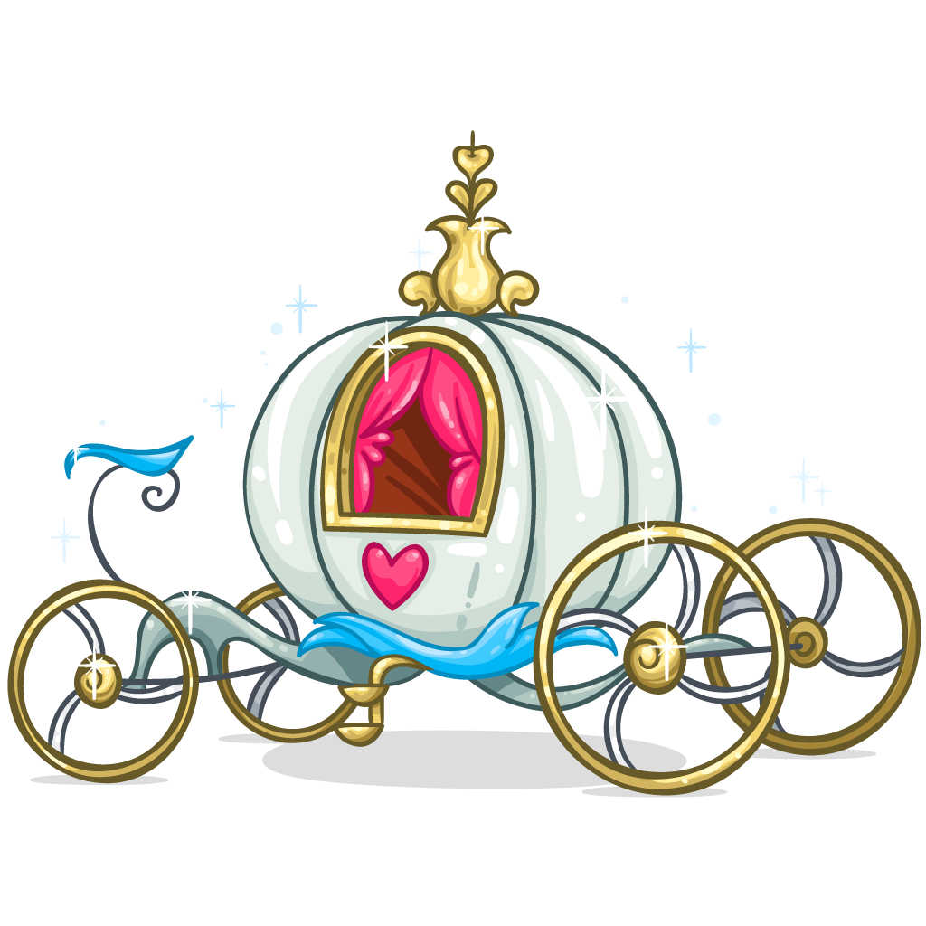 Cinderella Carriage PNG Gambar