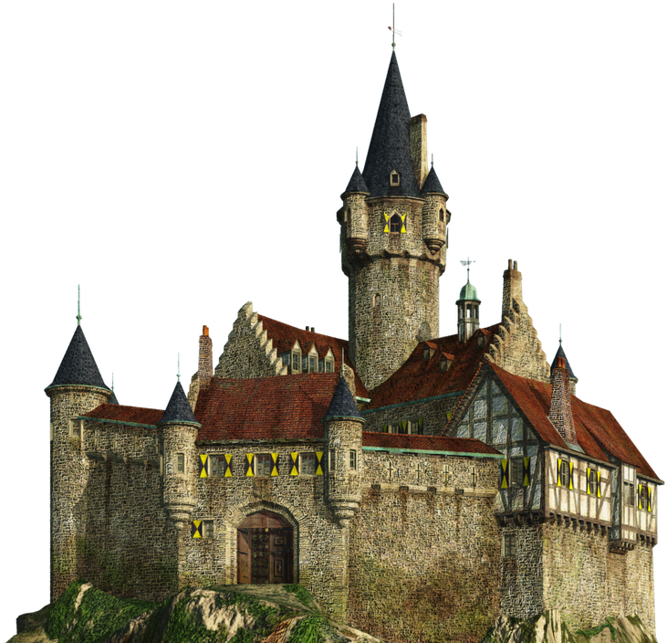Old Castle PNG-Afbeelding