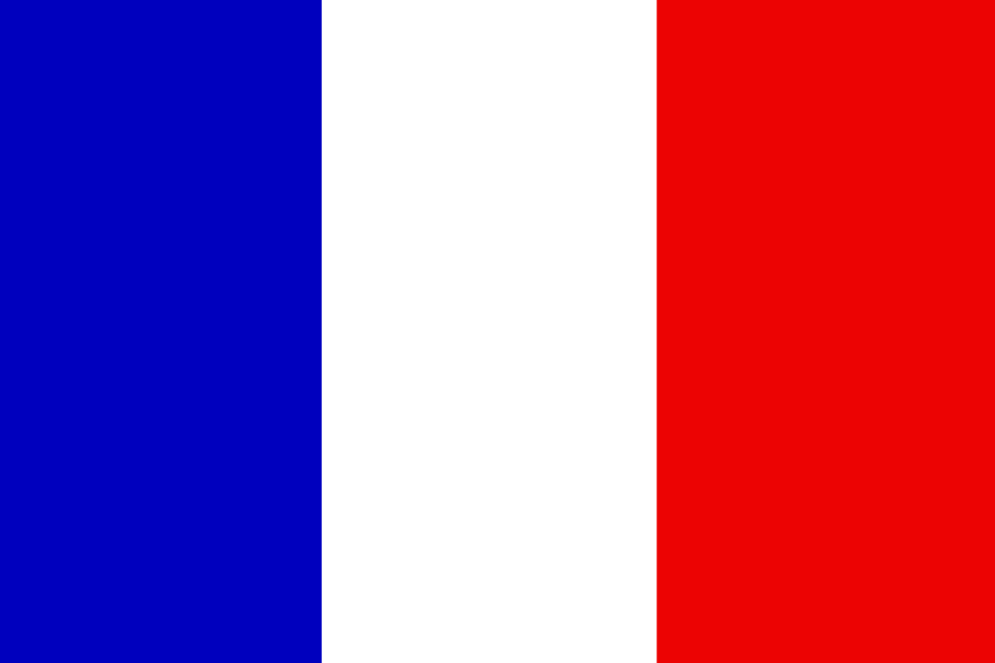 France Flag PNG ดาวน์โหลดรูปภาพ
