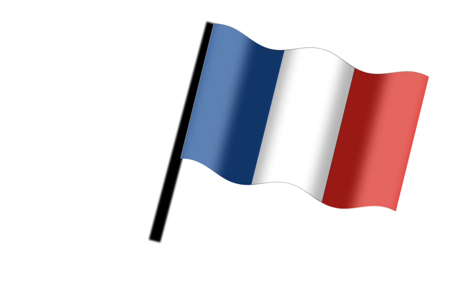 France Flag PNG ดาวน์โหลดฟรี