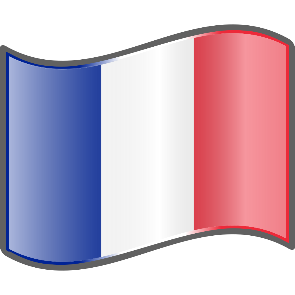 Fransa bayrağı PNG Fotoğraf HQ