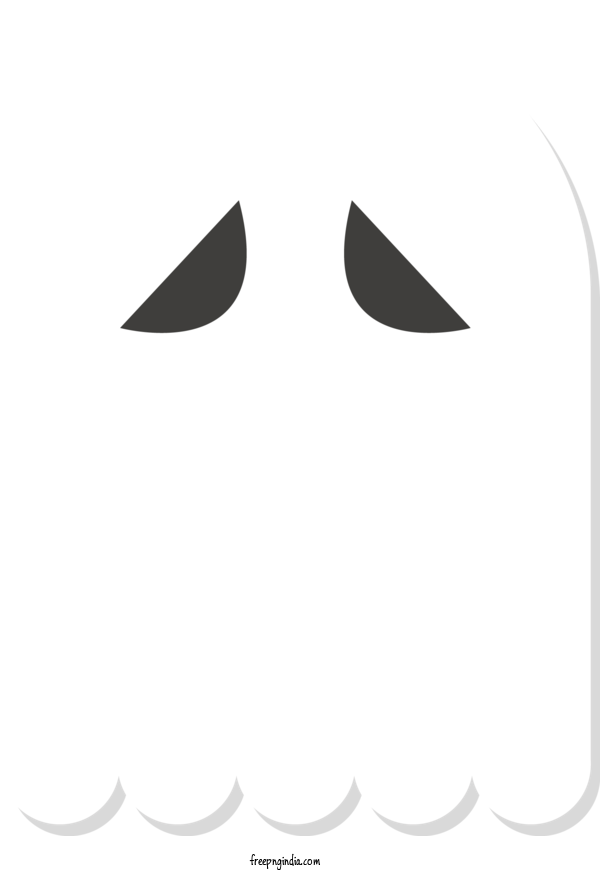 Halloween visage ghost PNG télécharger limage