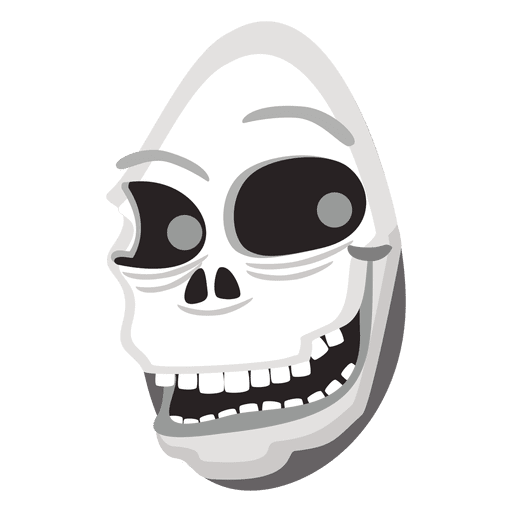 Halloween Face Ghost PNG HQ