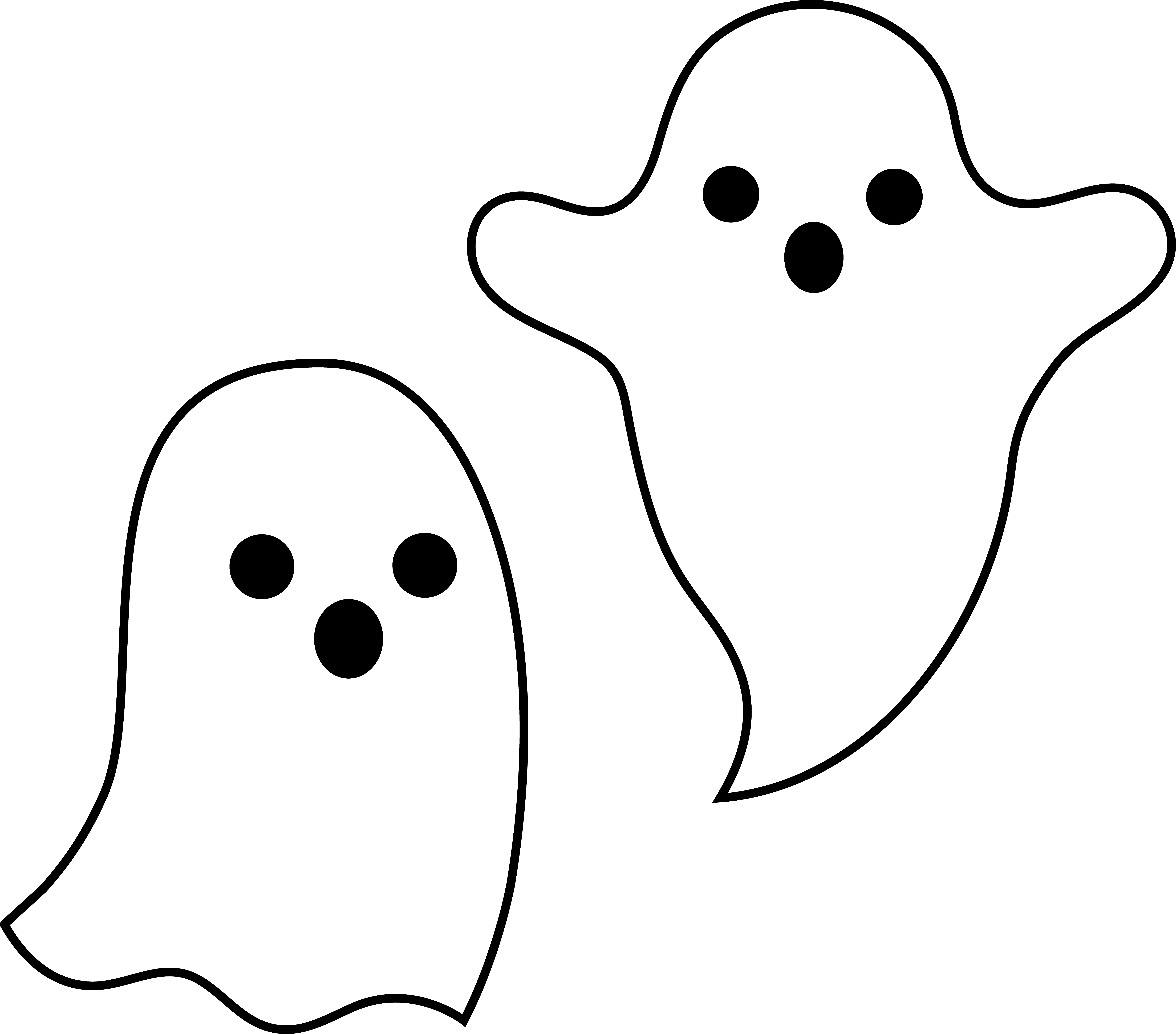 Halloween Ghost Transparentes Bild
