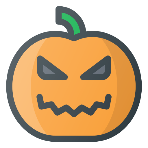 Imagem de PNG de abóbora de ícone de Halloween