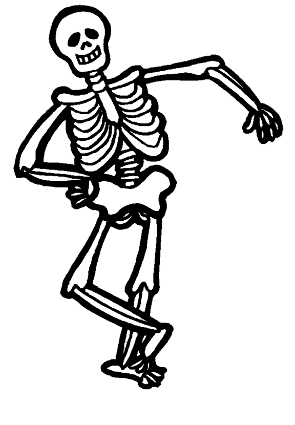 Halloween Skeleton Scary PNG HQ Gambar