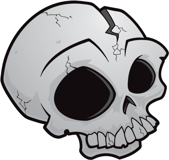 Halloween Skull Gratis PNG Gambar HQ
