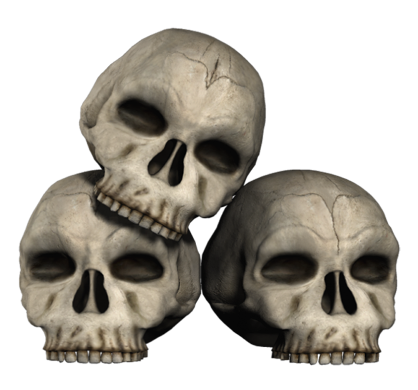 Halloween Skull PNG Foto HQ