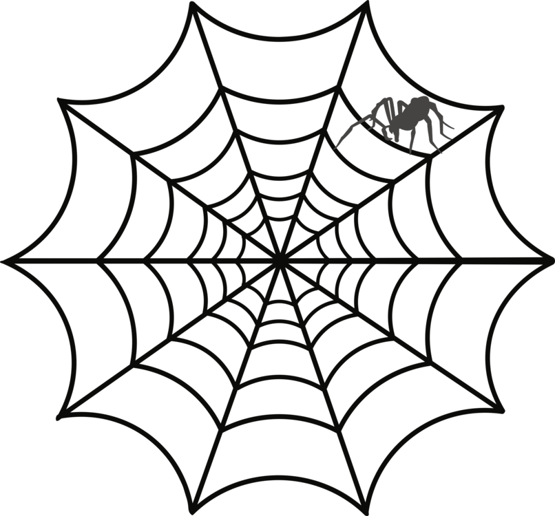 Halloween Spider Web Transparent QG