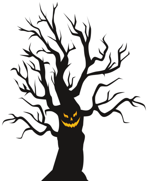 Immagine di PNG albero di Halloween