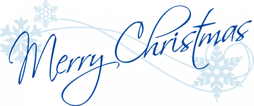 Счастливого Рождества текст PNG Image HQ