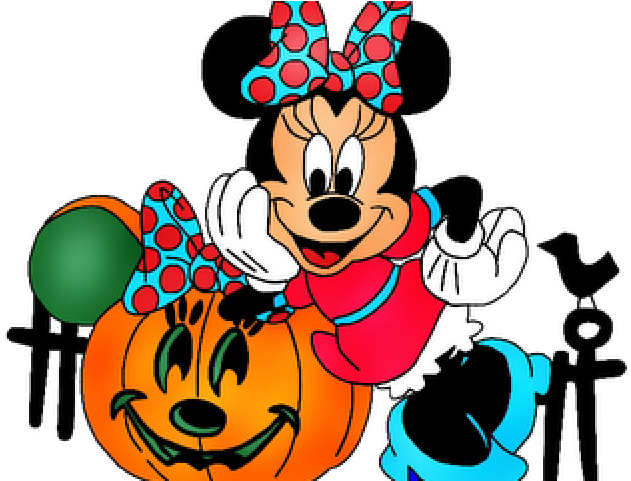 Minnie Halloween Gambar Transparan